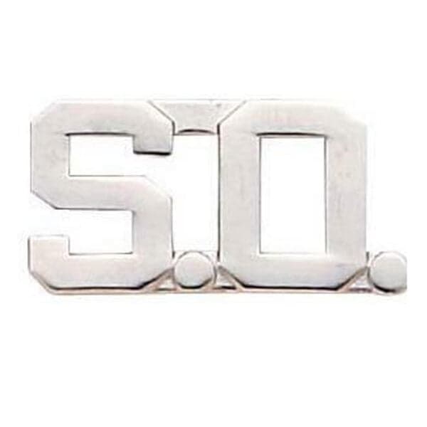 S.O. Pin – Silver