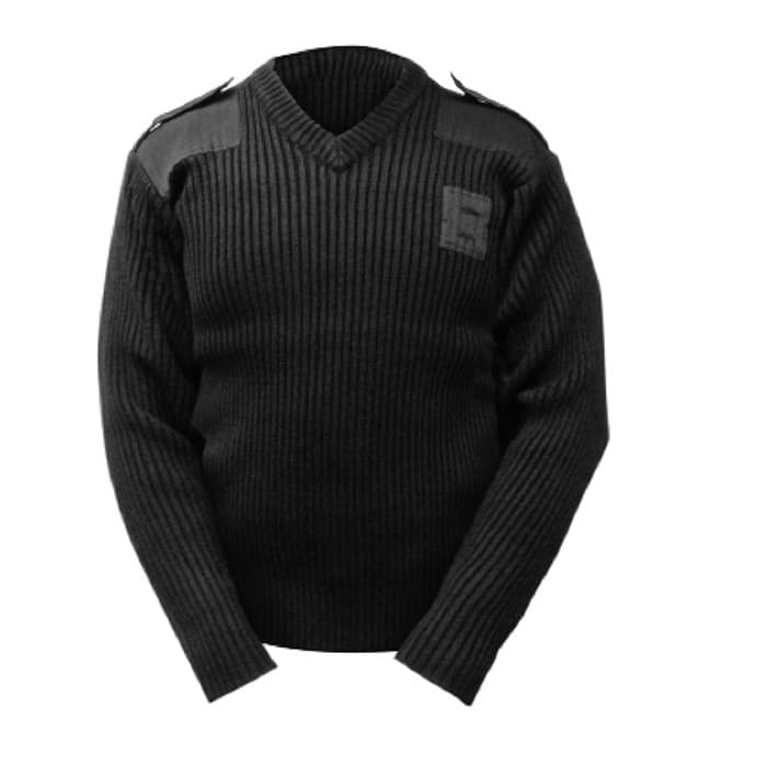 Tuff-Guard Commando Sweater – Black