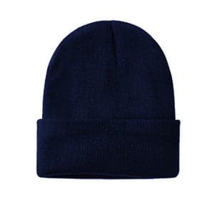 Long Beanie – Plain Navy