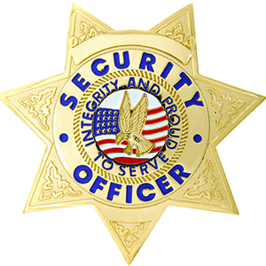 Security Officer Badge – Gold
