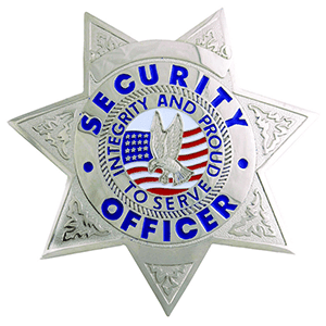 Security Officer Badge – Silver