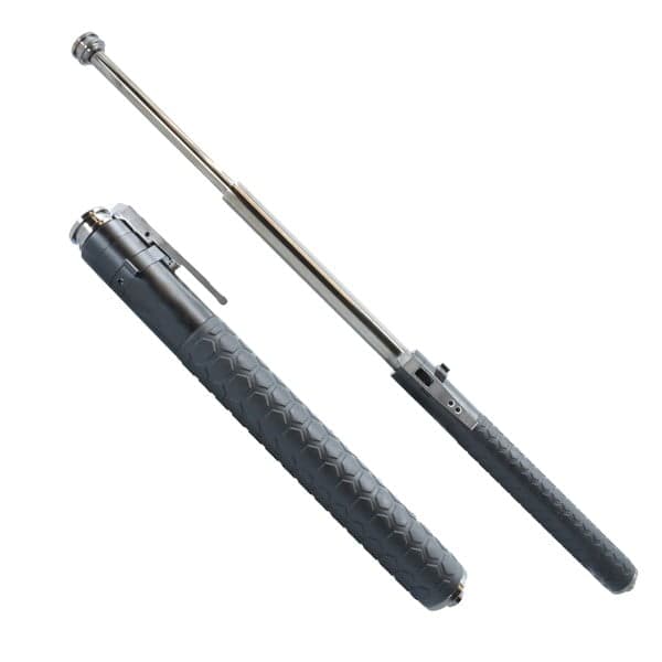 20.5″ Steel Spring loaded Baton with Window Breaker