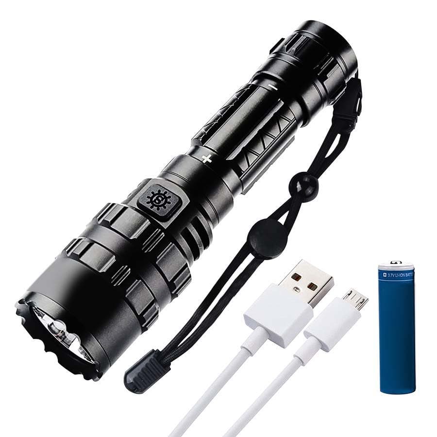 Short LED flashlight – 5 Modes