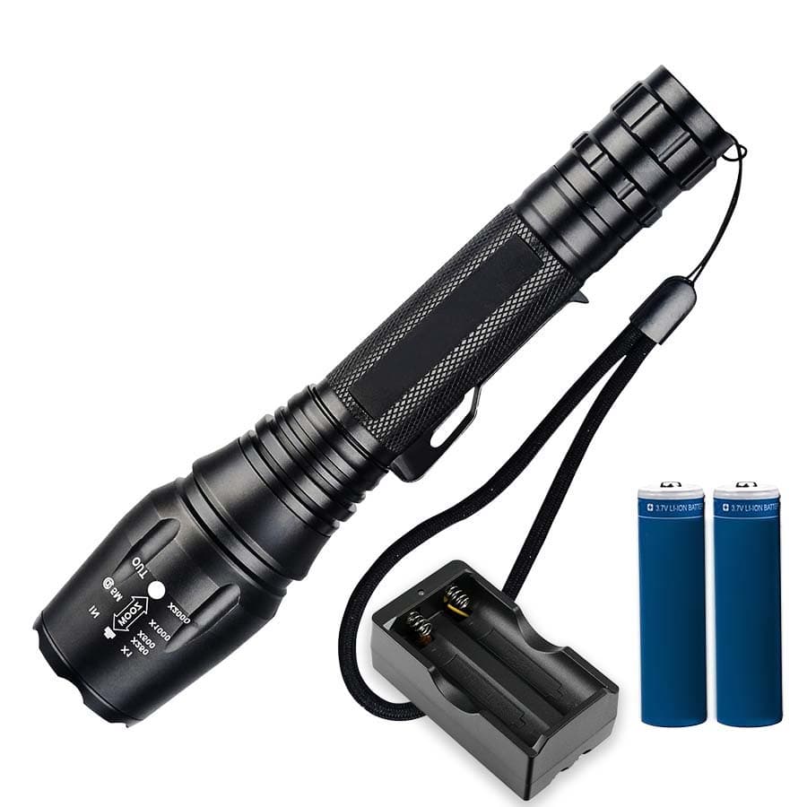 Tactical LED flashlight – 5 Modes