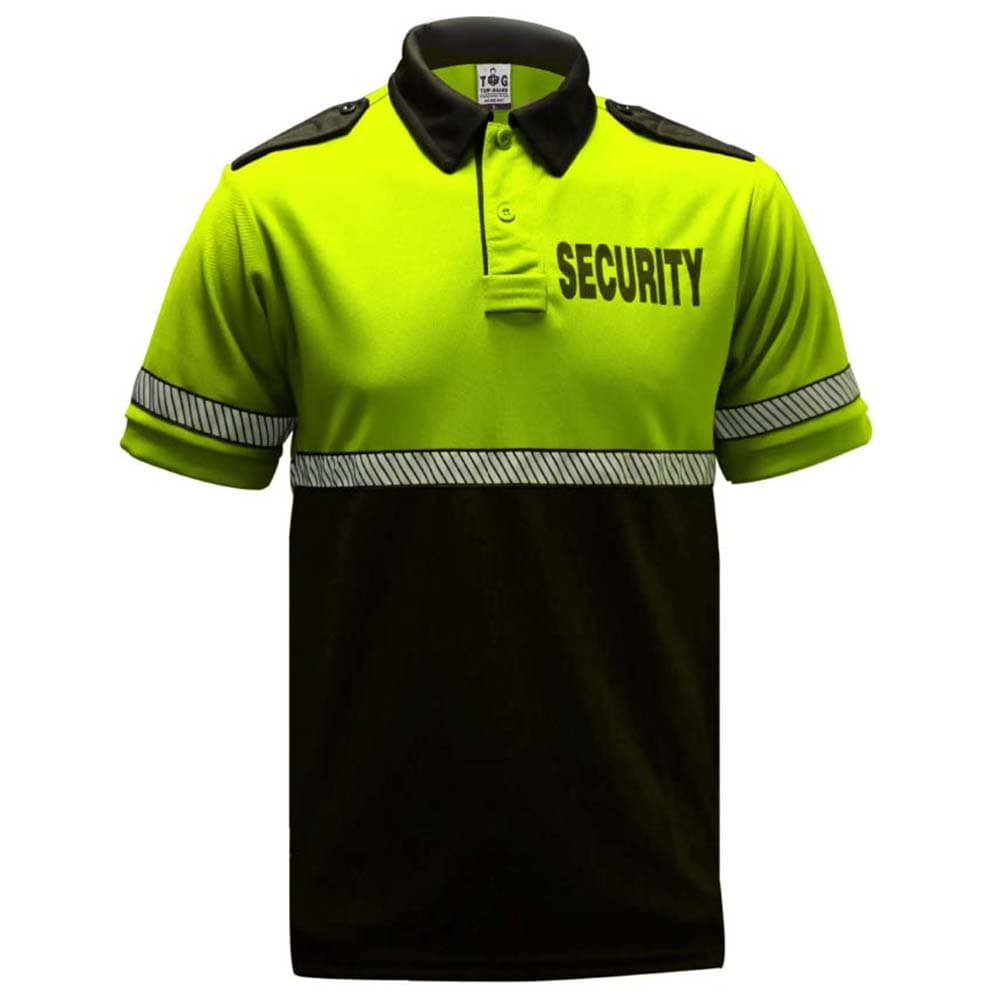 Tuff-Guard Two-Tone Polo – Safety Green