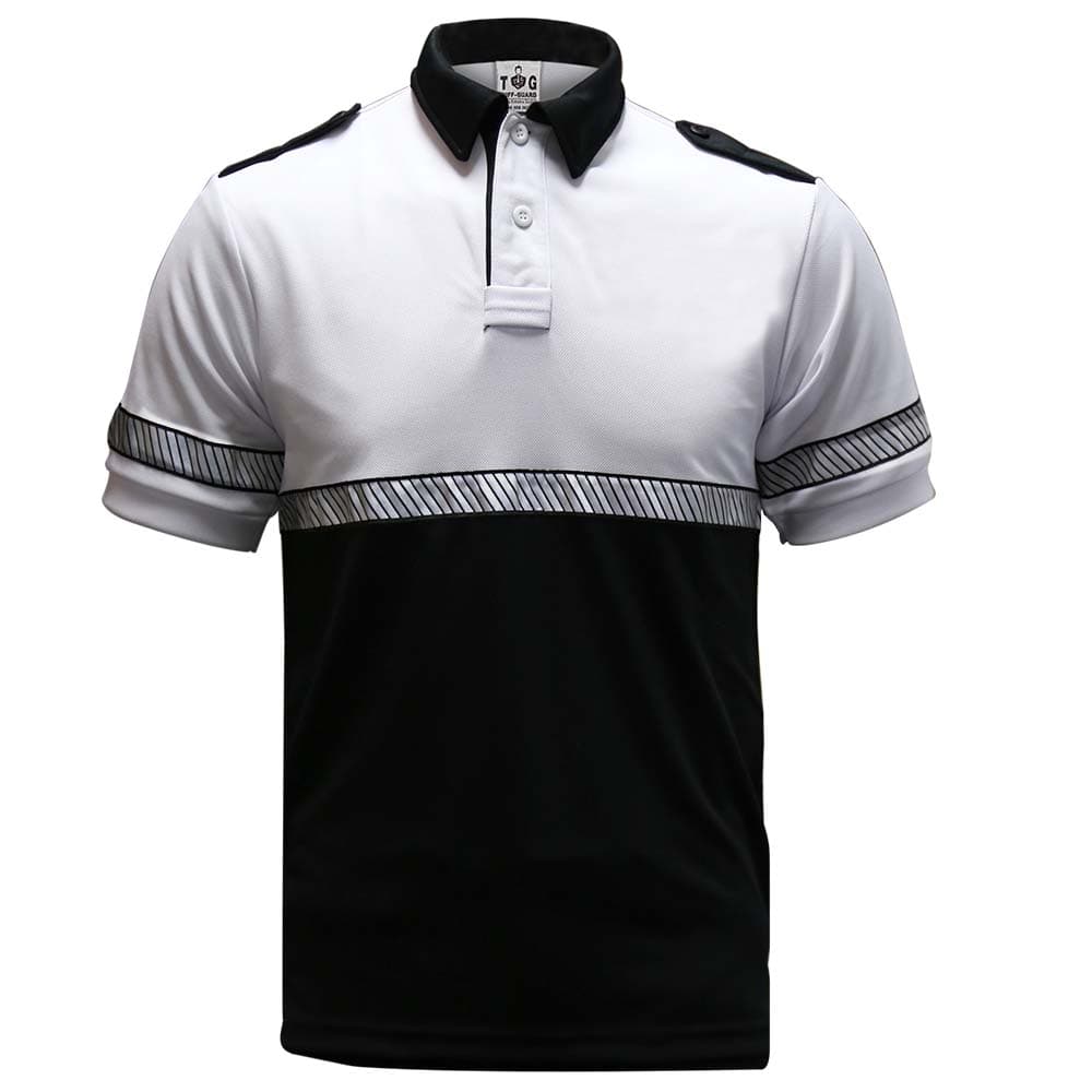Tuff-Guard Two-Tone Polo – White